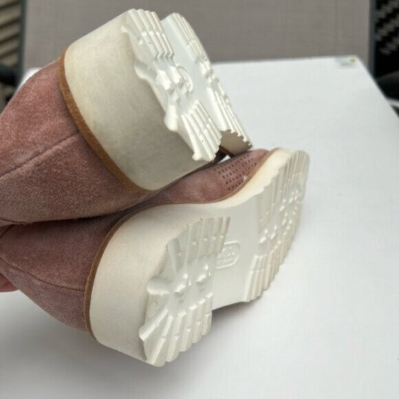 Ron White • Wazzy loafers EUC  Suede Leather Italy perforated slip on Sz 40/9.5 - Picture 15 of 15